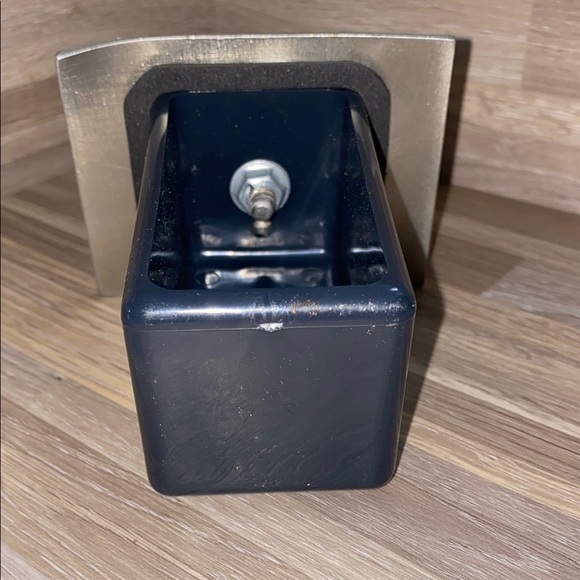 Denver Broncos vintage truck hitch  Silver and Blue Belt Buckle NFL football - Picture 6 of 10